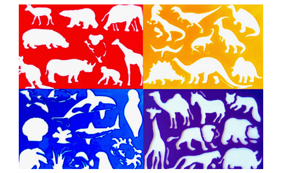 Things That Kids Can Draw With Stencil Art