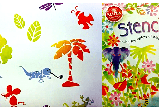 Klutz Stencil Art Book