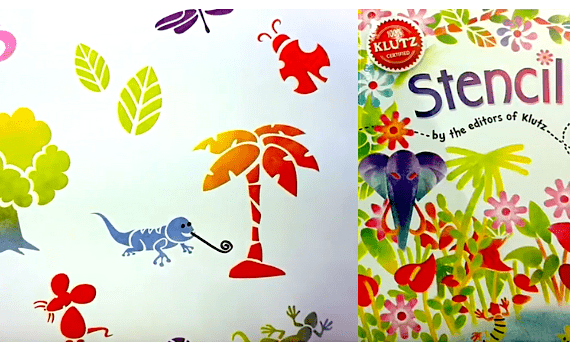 Klutz Stencil Art Book