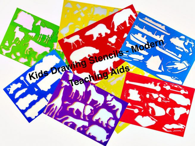 Kids Drawing Stencils