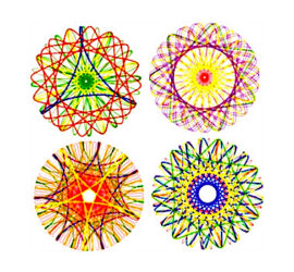 Free Spirograph Online is the digital version to create Spirograph designs.