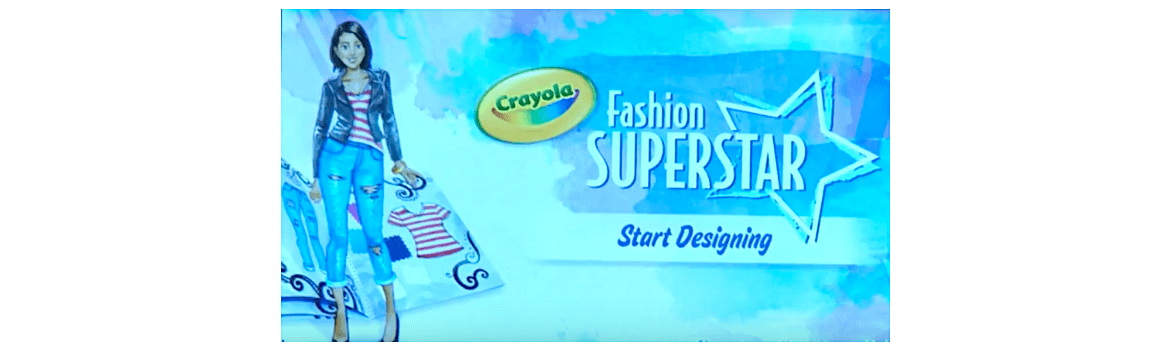 Kids Fashion Design Kit makes an ideal starter for little aspiring