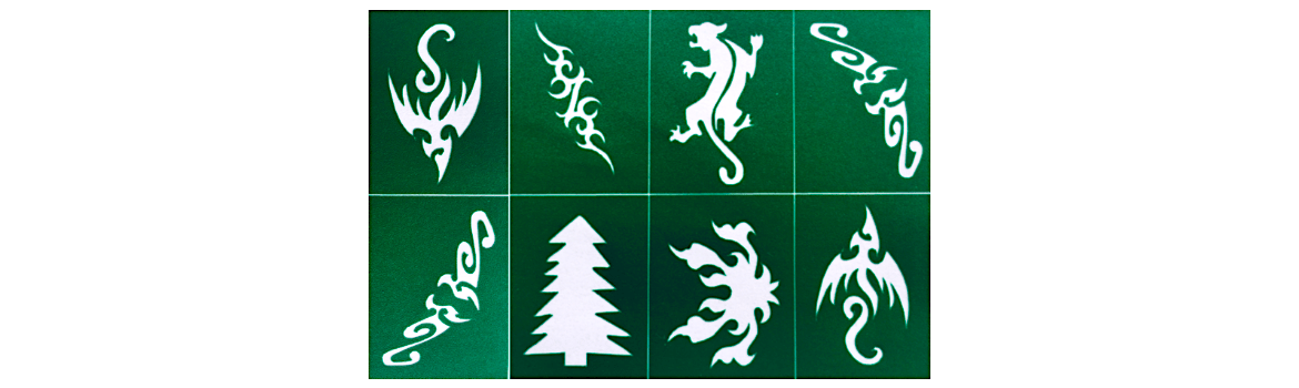 Face Painting Stencils